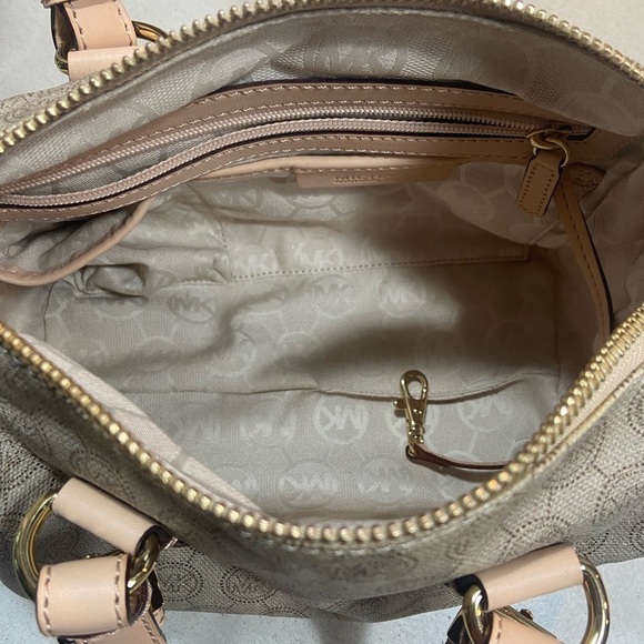 Michael Kors Beige Satchel - Picture 9 of 13